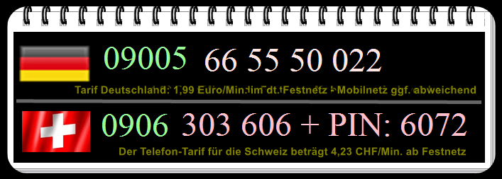 Auf der Kurzwahlnummer für Deutschland erreichst du supergeile Telefonschlampen aus Deutschland